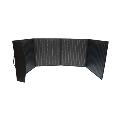 Monocrystalline photovoltaic solar panel 200W, foldable suitcase type 570x54550mm