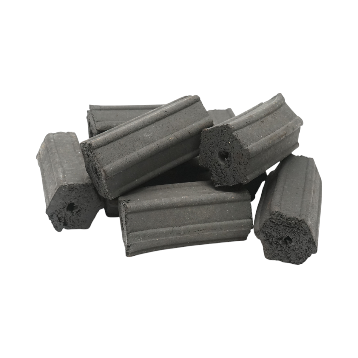 Hexagonal briquette charcoal made from hardwood, burns for 5 hours, 10Kg THOR