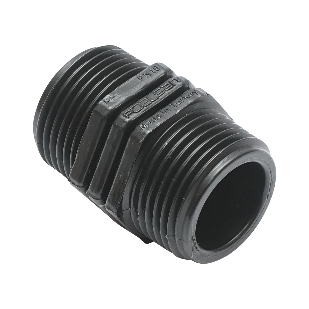Equal nipple with external thread D1x1 toll for irrigation systems PN10