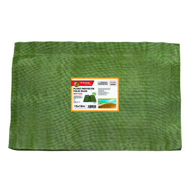 Green silo film protection net/tarpaulin 15x18m Breckner Germany