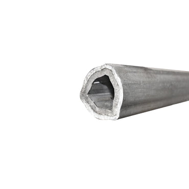 Set triangular cardan pipe series T4 ext. and int. 43.4 with 36.1 cross 27x75 L=3M