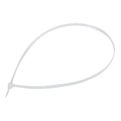 Facets, plastic collar 9x900mm white set of 100 pcs Breckner Germany