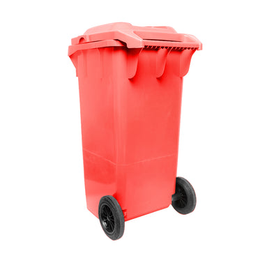 120L red garbage bin Breckner Germany