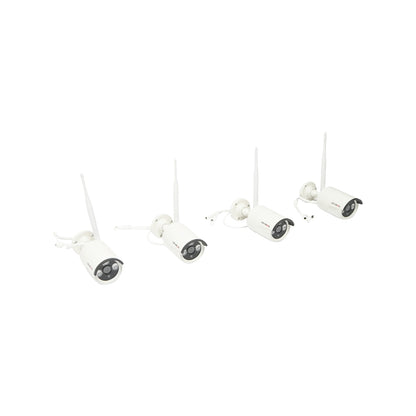 CCTV surveillance system with 4 cameras, motion sensor, WIFI, 2.4G, HD Ls Vision