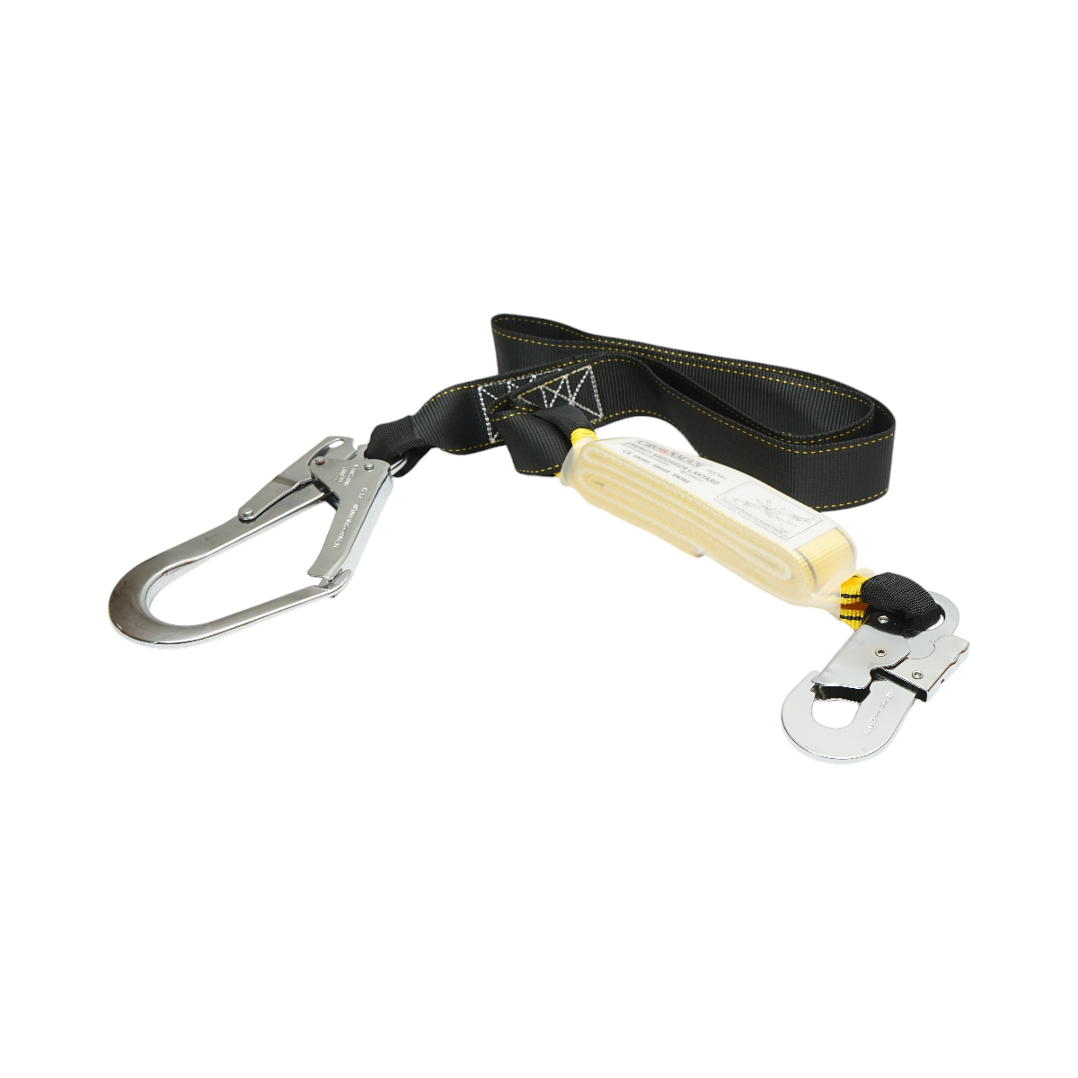 Safety lanyard 2m with shock absorber Crownman