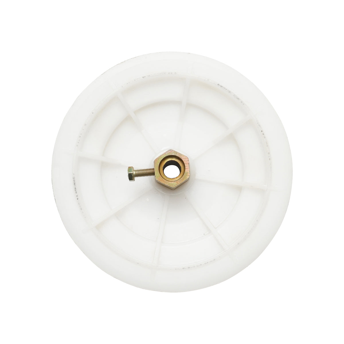 Plastic string pulley for the baler 9YK