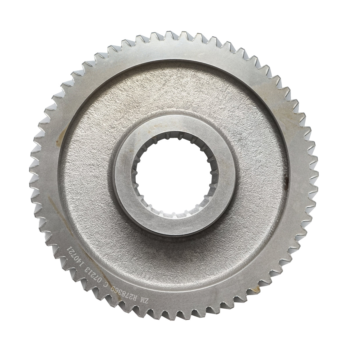 Pinion for John Deere OEM code R278369 exterior Z=59, interior Z=19
