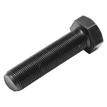Set of 25 black screws with hexagonal head DIN 961 M20x1.5x80 G10.9