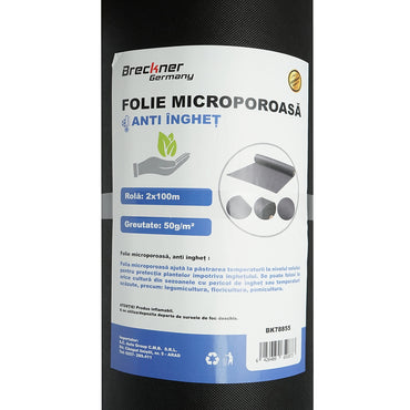 Anti-freeze microporous foil 50 g/m², 2x100m Breckner Germany
