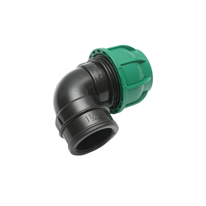 Compression fitting with inner thread D40mmx1-1/4 toll, PN10 bar for irrigation systems
