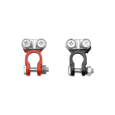 Set of red and black battery terminals Breckner Germany
