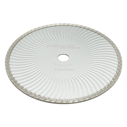 Continuous diamond disc 230x3mm for wet/dry cutting of concrete and ceramics Breckner Germany