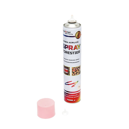 Pink forest marking spray paint 750ml Breckner Germany
