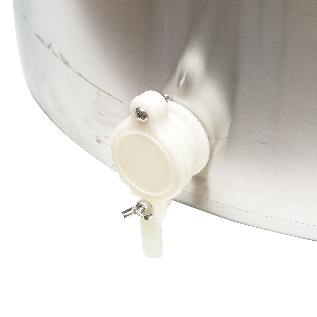 Stainless steel honey extractor with lid for 300kg of honey