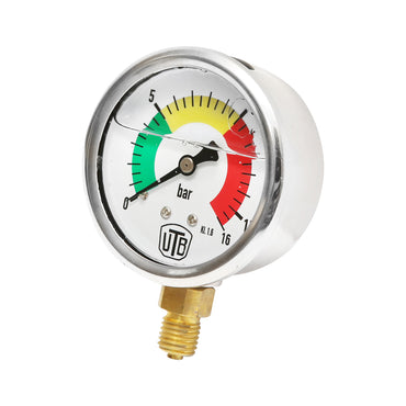 Glycerin manometer for herbicide sprayer