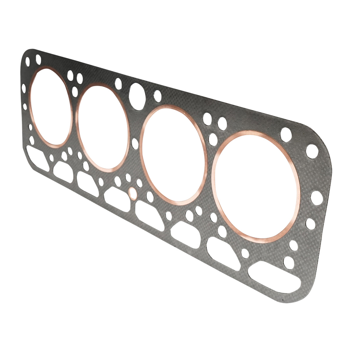 Cylinder head assembly UTB U-650 (with copper rings for repair dimension R1/2mm extra thickness)