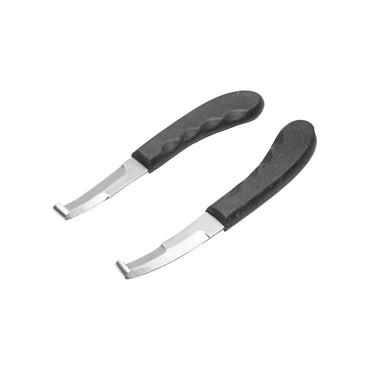 Set of 2 left/right rakes for cleaning hooves, 210mm Breckner Germany