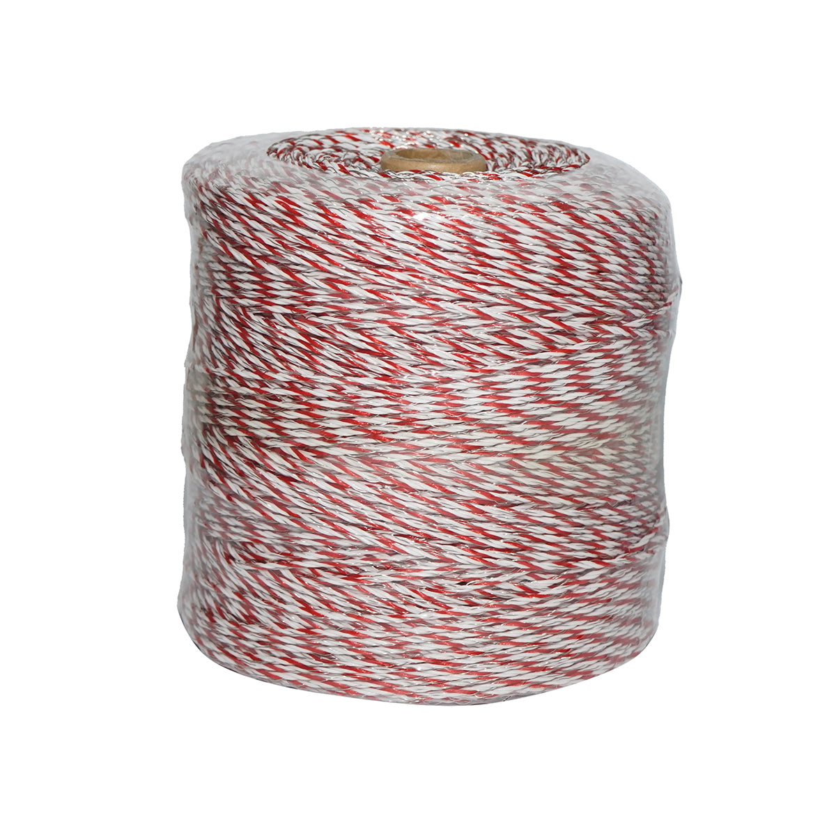 Roll of red-white wire 3mm 4x0.3mm 0.5 Ohm/m SS, 500m electric fence Breckner Germany