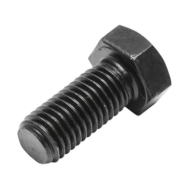 Set of 25 black screws with hexagonal head DIN 933 M18x40 G10.9