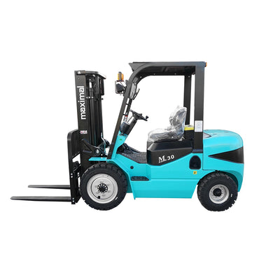 3 Ton Forklift with lateral translation blades 1070mm duplex lift 3m