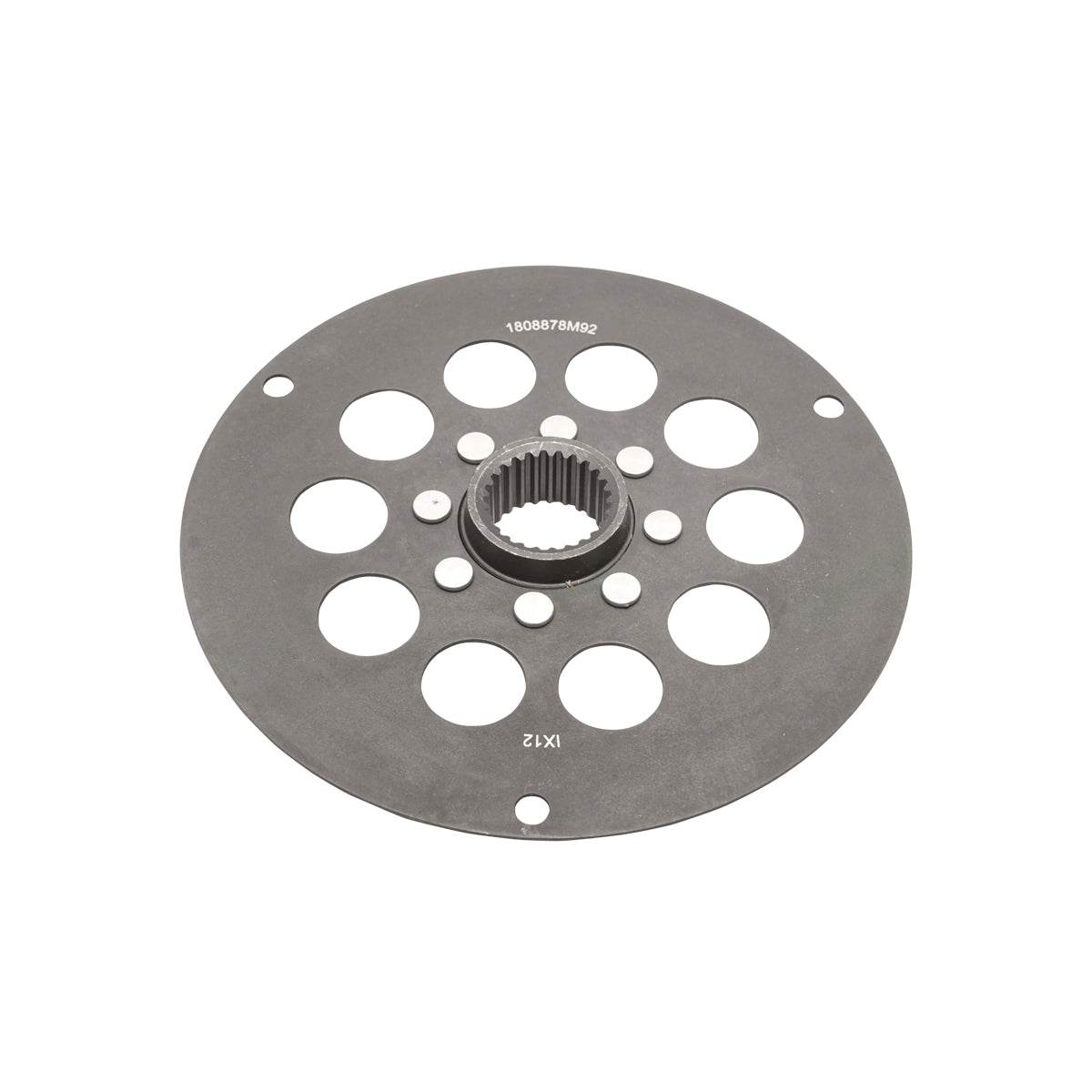 Clutch disc power take-off outer diameter 240mm, inner diameter 1-39mm, inner diameter 2-41.5mm, 25 grooves for Massey Ferguson, Landini OEM 1808878M92