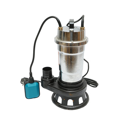 Dirty water pump, submersible drainage with float switch 1000W, 380L/min, height 12m, 220V Breckner Germany