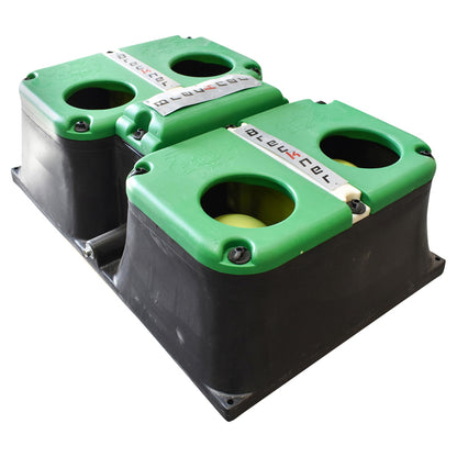 Anti-freeze drinking trough with ball for cows 160L 86x131x45cm Breckner Germany