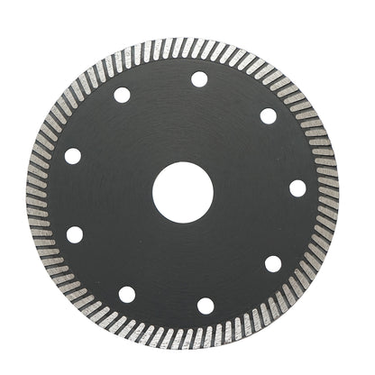 Turbo diamond disc 115x22.23x1.35mm, max speed 13300rpm, wet/dry cutting for stone, ceramic tiles Crownman