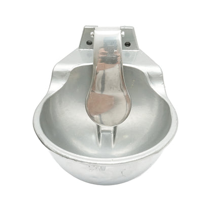 Aluminum waterer 2.5L with flap and mounting accessories