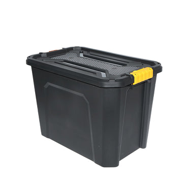 Storage box with lid for heavy loads 60L 580x380x405mm