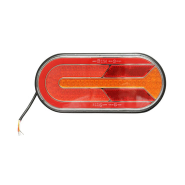 LED rear stop lamp 12-24V, 250x110x35mm Breckner Germany