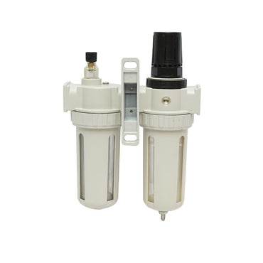 Air filter and lubricator with a maximum pressure regulator of 1 MPa, 1/2 connection