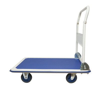 Warehouse trolley with transport platform 300Kg 910x610x875mm