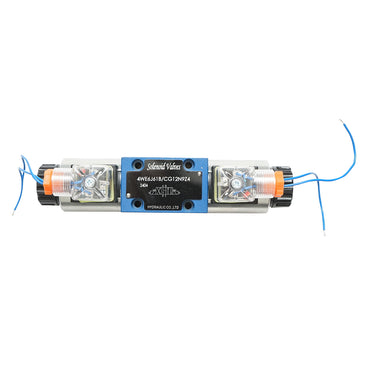 Directional solenoid valve 12VDC 25W for 6 ways flow control hydraulic installations HDQX126J 4WE6J61B CG12N9Z4