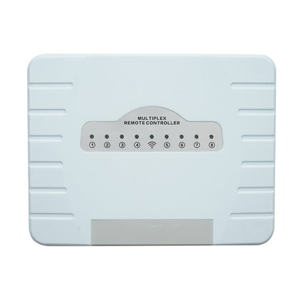 Main smart WIFI 220V control module, 8 stations with rain sensor, Smart Life application IP67