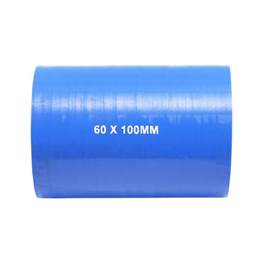 Cooling hose straight int. 60x100mm silicone with textile insert Breckner Germany