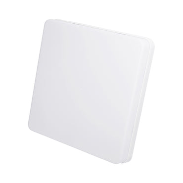 LED ceiling light 36W, 220V, IP20, 230 mm, square light body interior/exterior moisture-resistant Breckner Germany