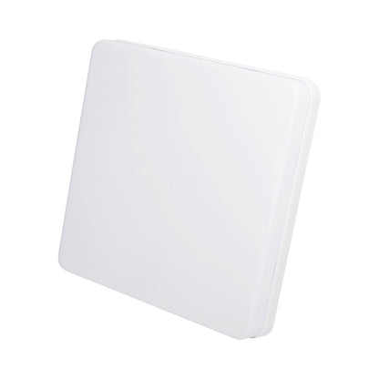 LED ceiling light 36W, 220V, IP20, 230 mm, square light body interior/exterior moisture-resistant Breckner Germany