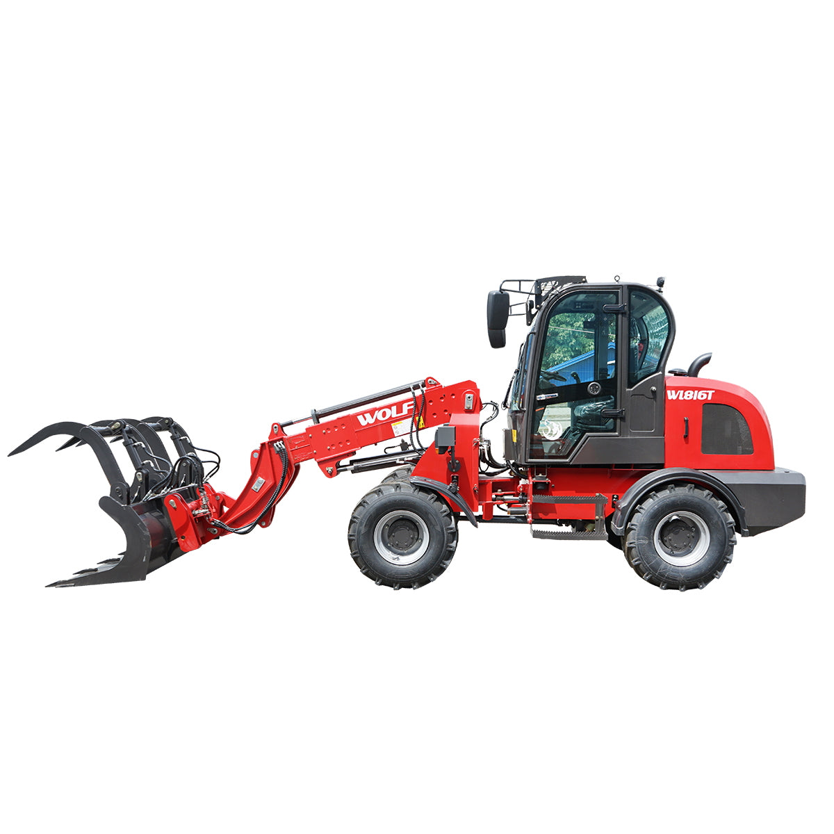 WOLA 36KW telescopic front loader, 4WD, Euro 3, cab with heating WOLF