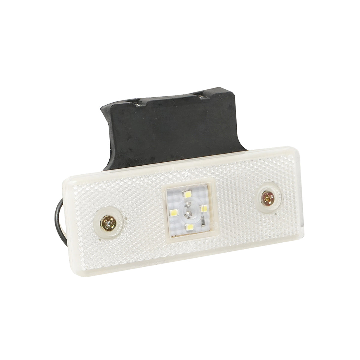 White side marker lamp with 4 SMD LEDs 24V