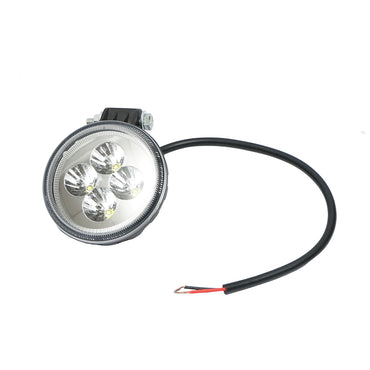 Lamp with 4 LEDs 10-30V 12W radiation angle 30 degrees spot type Breckner Germany