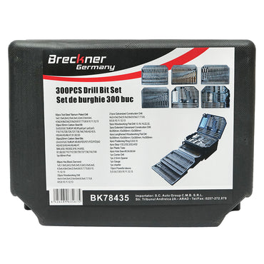 Breckner Germany drill bit set 300 pieces