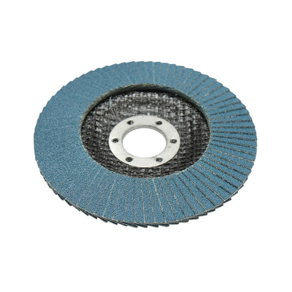 Zirconium abrasive grinding disc for cutting and polishing metal and stainless steel P120, 115mm Breckner Germany