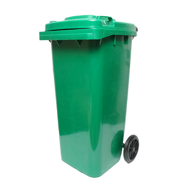 120L green trash bin Breckner Germany
