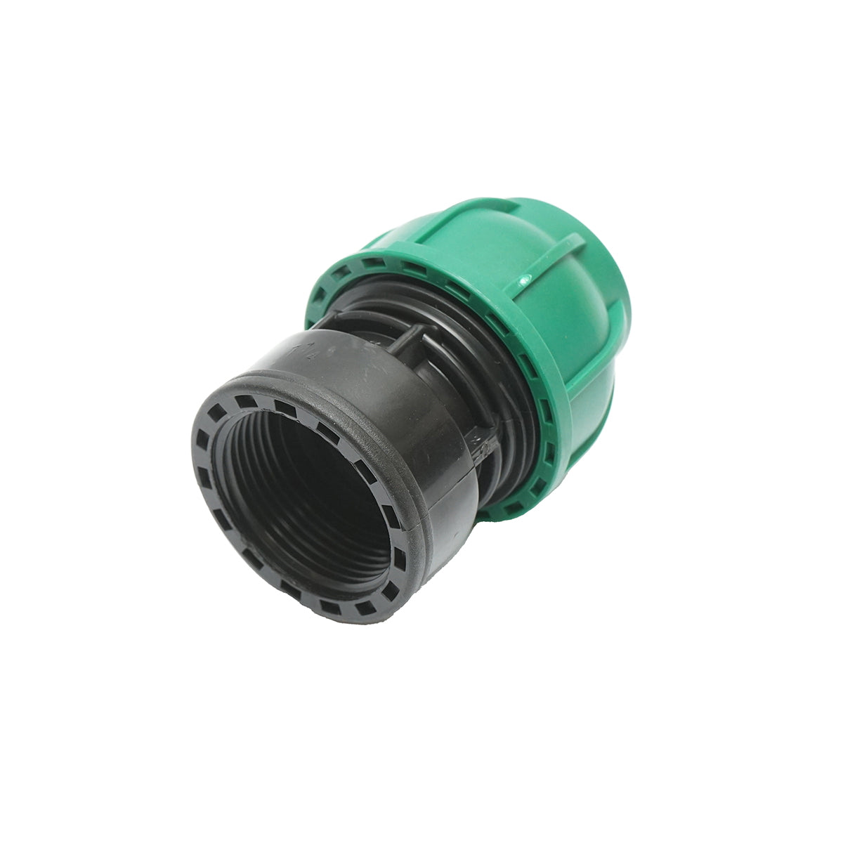 Compression connector with internal thread D32mmx1-1/4 toll, PN10 bar for irrigation systems