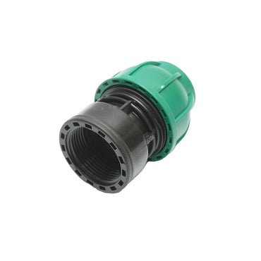 Compression connector with internal thread D32mmx1-1/4 toll, PN10 bar for irrigation systems