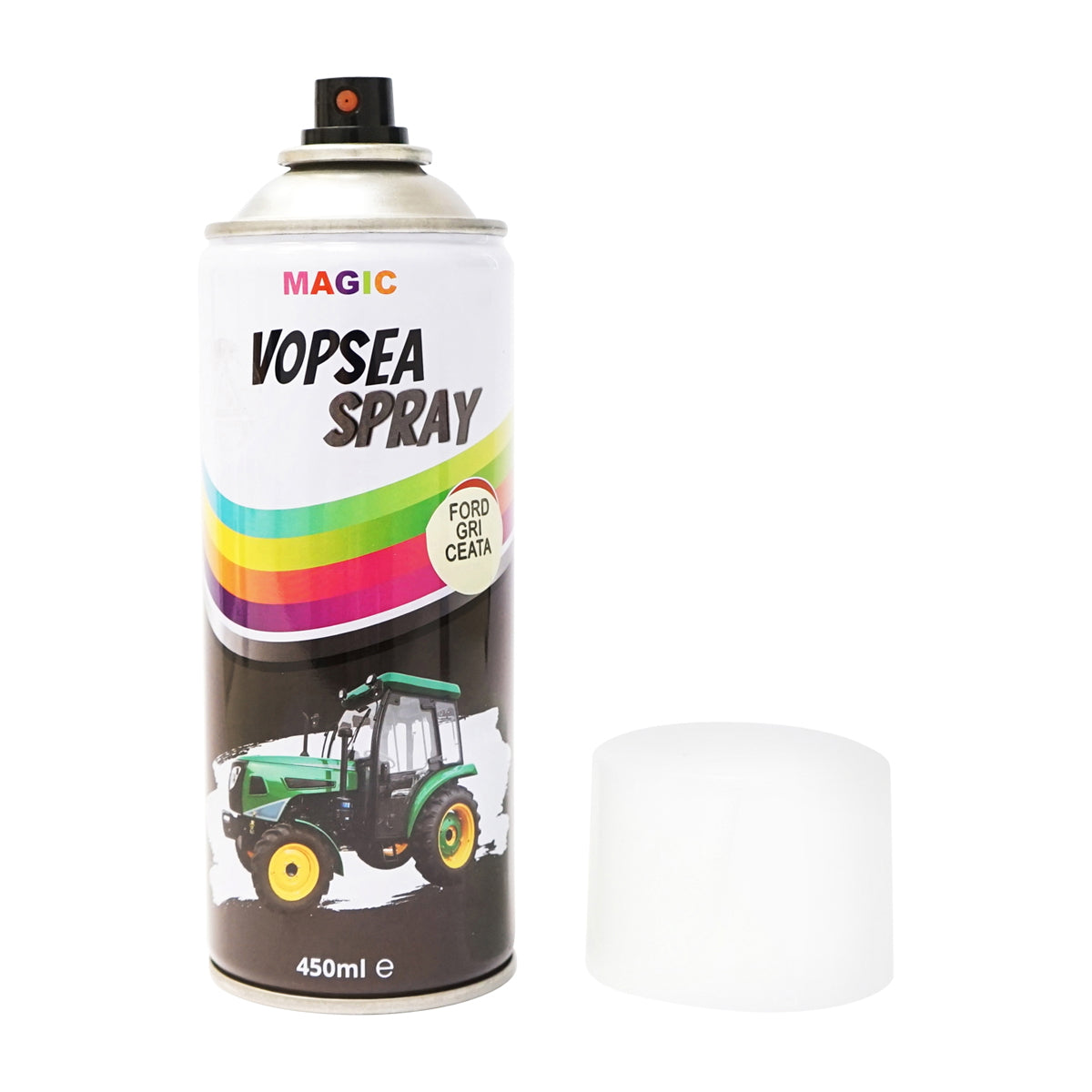 Professional gray mist car spray paint type Ford with quick drying 450ml MAGIC