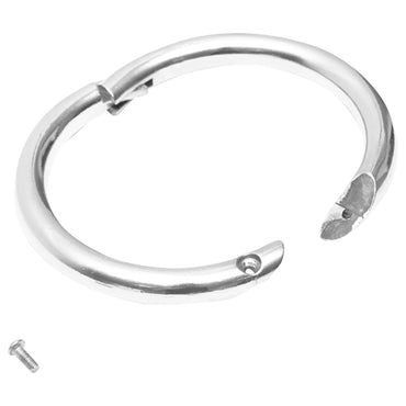 Metallic nasal ring for cattle, ruminants with screw fixation Breckner Germany