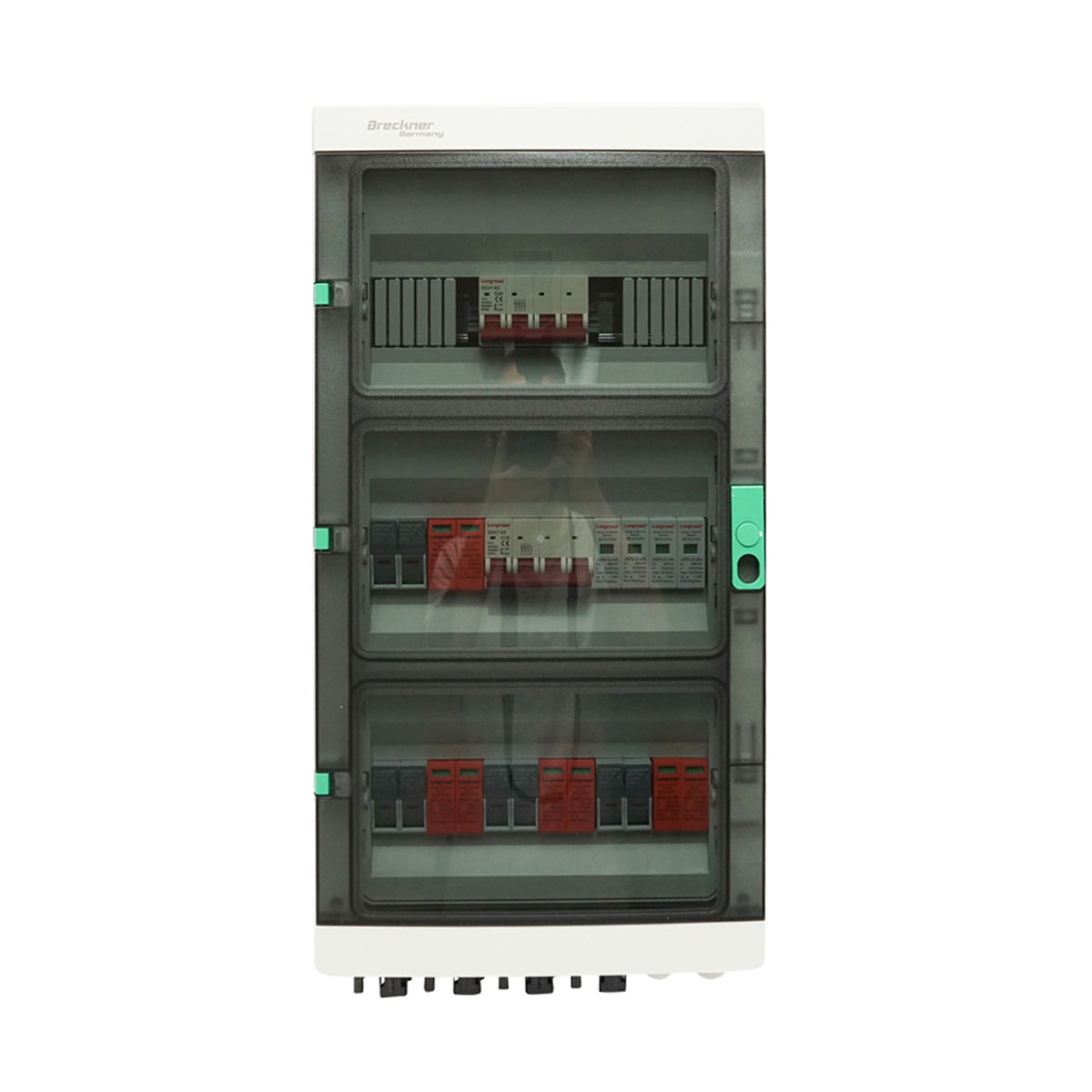 DC/AC fuse box equipped for photovoltaic systems 10-20KW with ON/OFF Grid prosumer inverters