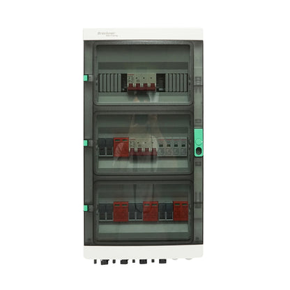 DC/AC fuse box equipped for photovoltaic systems 10-20KW with ON/OFF Grid prosumer inverters
